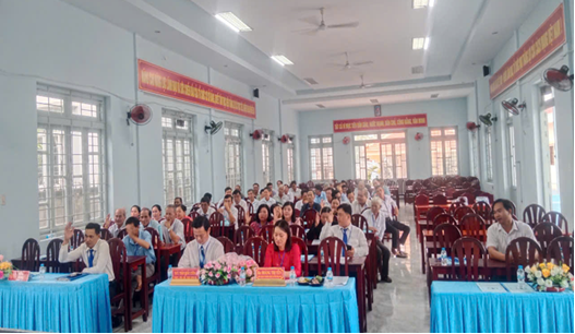 Bình Phú tổ chức Đại hội chữ thập  nhiệm kỳ (2026-2030)