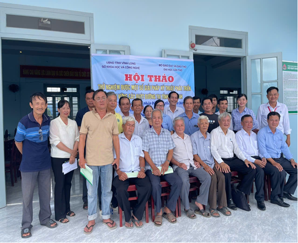Hội thảo giải pháp kỷ thuật phát triển bền vững cây quýt đường
 tại xã Bình Phú 
